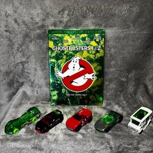 Ghostbusters Double Feature Gift DVD Set 1 & 2, Scrapbook, Hot Wheels